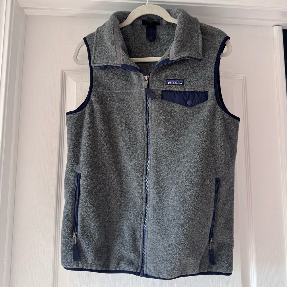 Patagonia men’s grey vest